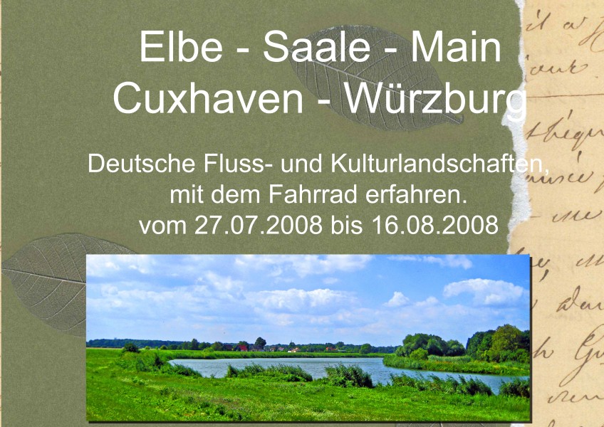 Elbe - Saale - Main